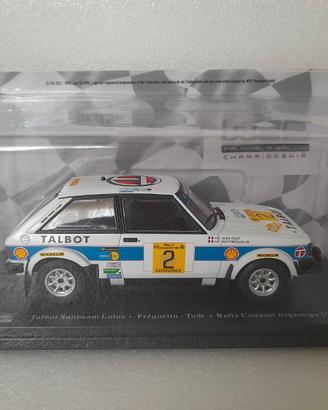 TALBOT SUNBEAM LOTUS RALLY C. ARGENTINA 1981 1-24