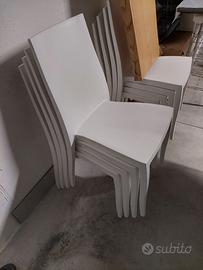 Sedie modello Pangea PP bianche