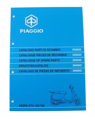 Catalogo parti di ricambio Piaggio Vespa ET4 125 1