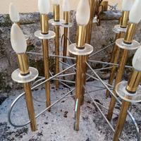 Lampadario design Gaetano Sciolari, anni 70