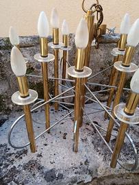 Lampadario design Gaetano Sciolari, anni 70