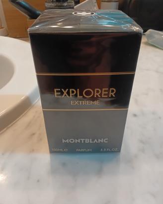Explorer Extreme Montblanc 100 ml profumo uomo