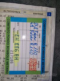 Fiat panda metano 4300€