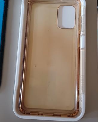custodia morbida dorata per Samsung Galaxy A12