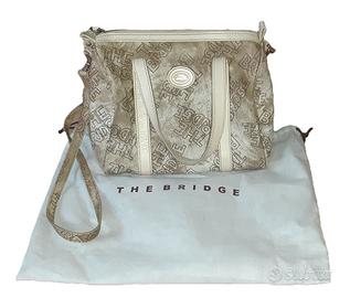 Borsa Donna The Bridge pelle Beige sfumato