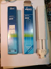 n.02 neon Leuci Gemini D/E 4 pin 26W 827 G24q-3