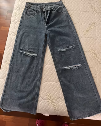 Pantaloni gamba larga