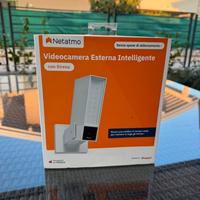 Videocamera netatmo esterna smart con sirena NUOVO