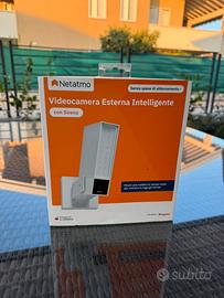 Videocamera netatmo esterna smart con sirena NUOVO