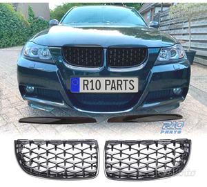 GRIGLIE BMW E90 E91 05-08 NERO DIAMANTE
