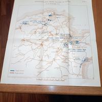 18 Mappe Tattiche  II Guerra Mondiale Africa 1943