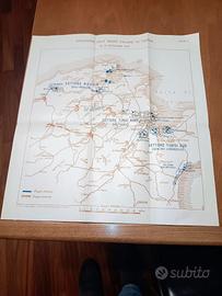 18 Mappe Tattiche  II Guerra Mondiale Africa 1943