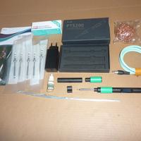 PTS200 V2+punte+alimentatore+tronchese+accessori