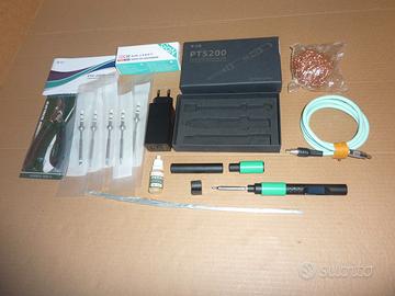 PTS200 V2+punte+alimentatore+tronchese+accessori