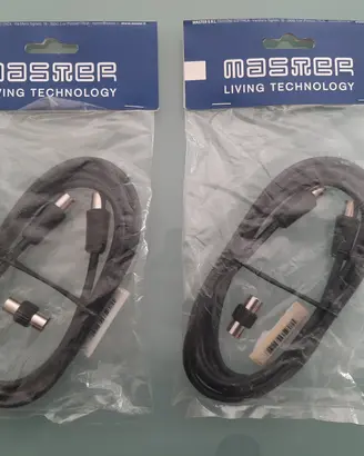Set di n. 2 cavi per antenna 2 metri