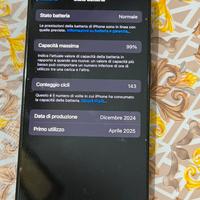 Iphone 16 Pro 128 GB Black Titanium