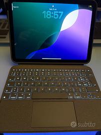 Apple iPad 11 chip a16 + Logitech Combo Touch