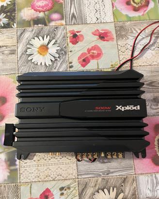 Amplificatore sony explode