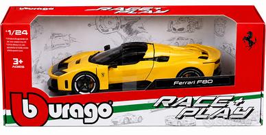 Ferrari F80 Bburago 1:24 Gialla Race & Play
