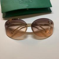 Occhiali da sole unici con stellina di brillantini