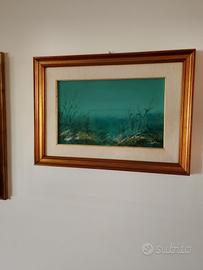 quadro ad acquarello 