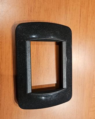 placca bticino living l4803pa colore acciaio scuro