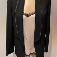 Giacca nera  reverse catena tg. 44 Patrizia Pepe