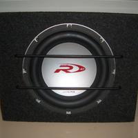 SUBWOOFER SWR- 1040  ALPINE 4 ohm 400 W