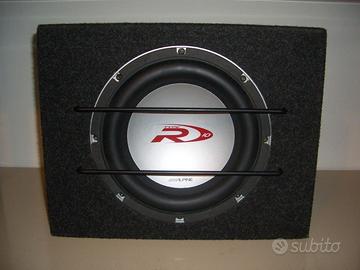 SUBWOOFER SWR- 1040  ALPINE 4 ohm 400 W