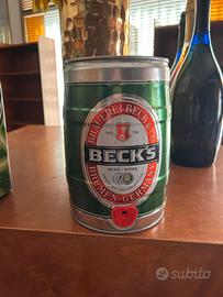Botte di birra BECK'S