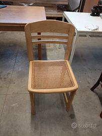 Sedia in Paglia Viennese Vintage