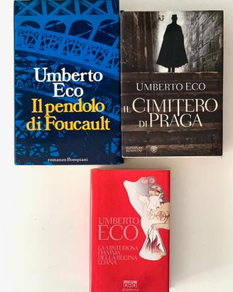 3 libri di Umberto Eco