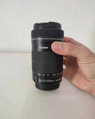 Canon EF-S 55-250mm f/4-5.6 IS STM | Come Nuovo