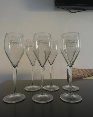 Set 6 flute Champagne
