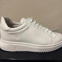 Sneakers vitello bianco