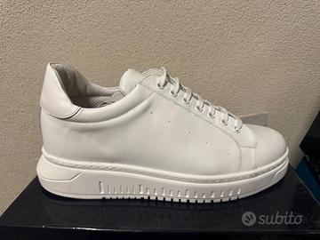 Sneakers vitello bianco