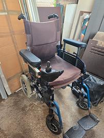 carrozzina per disabili elettrica 