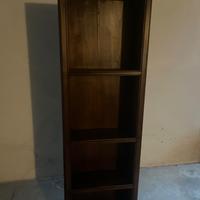 Libreria 4 ripiani incasso