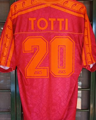 Maglia AS Roma 1995 1996 Totti Asics Originale 