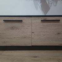 parete attrezzata più mobile distaccato