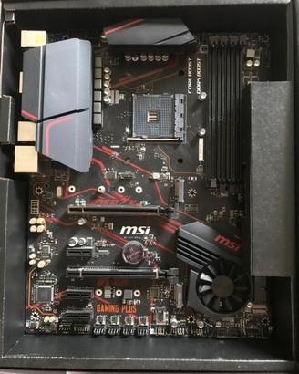 Blocco ryzen 2600x, msi x570