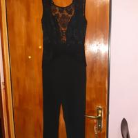 Tutina nera pantalone