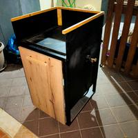 BARBECUE a gas con pietra lavica( artigianale)