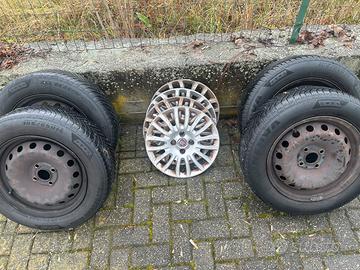 Cerchi Gran  punto 15" con gomme