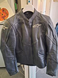 Giacca moto alpinestars stella donna pelle 46