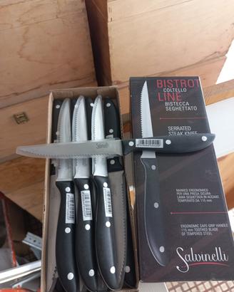 Coltelli Bistecca Salvinelli  Bistrot Line Nuovi