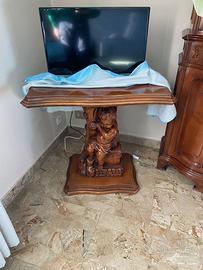 Supporto TV in Legno Barocco
