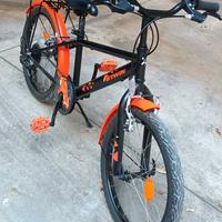 Bicicletta 20 pollici con cambio 
