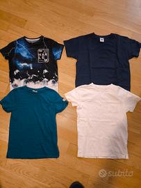 Magliette T-shirt 6-7-8-9-10 anni