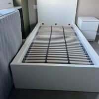 Letto ikea Malm con rete Luroy